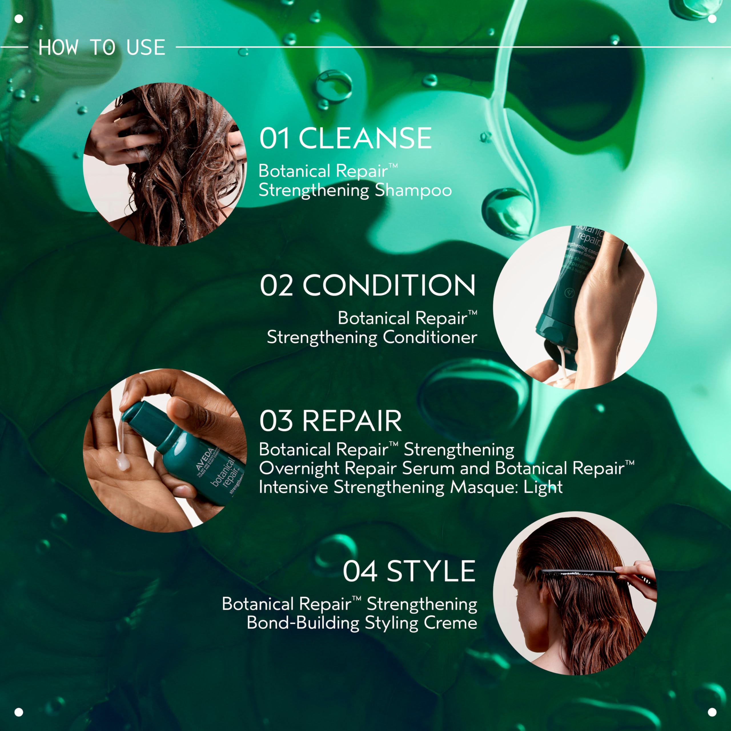 Aveda Botanical Repair Intensive Strengthening Masque Light | Bond-Building Hair Mask for Stronger Hair | Deep Conditioner | Detangles, Softens Fine to Medium Hair | 98% Naturally Derived*, 5 Fl Oz