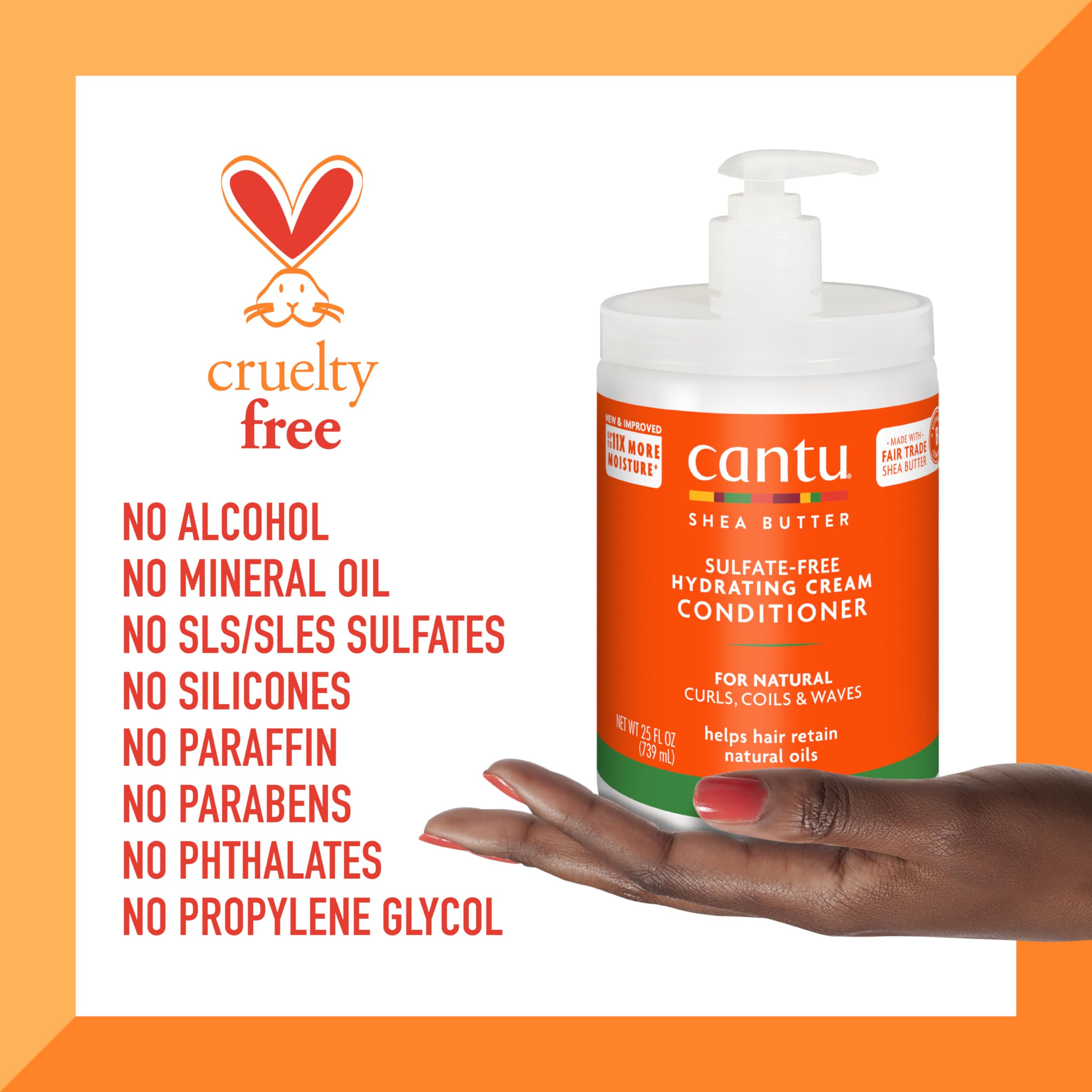 Cantu Hydrating Cream Conditioner 709g SALON SIZE
