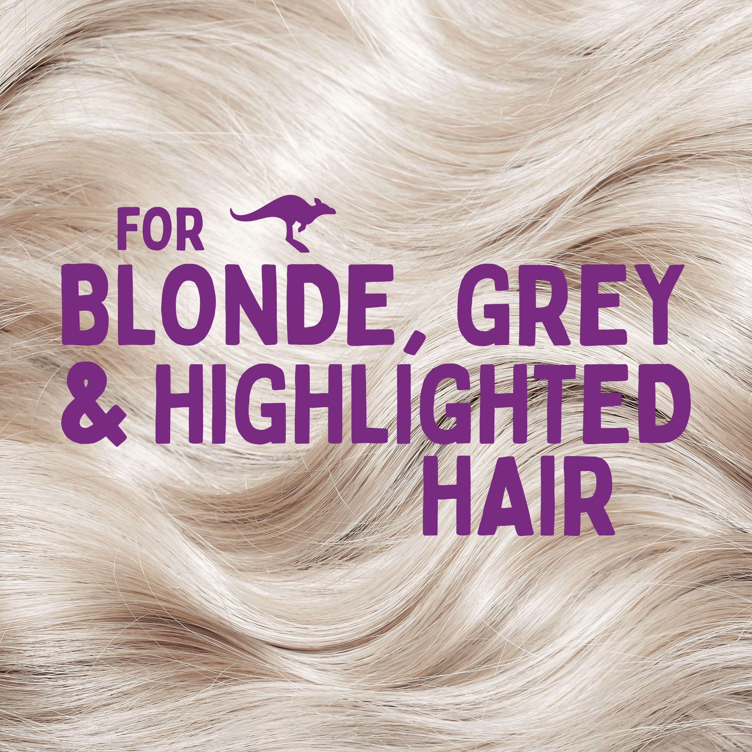 Aussie Blonde Hydration Vegan Purple Shampoo, Conditioner And 3 Minute Miracle Hair Mask Set, Silver Toner, Neutralises Yellow & Brassy Tones for Hydrated Hair.