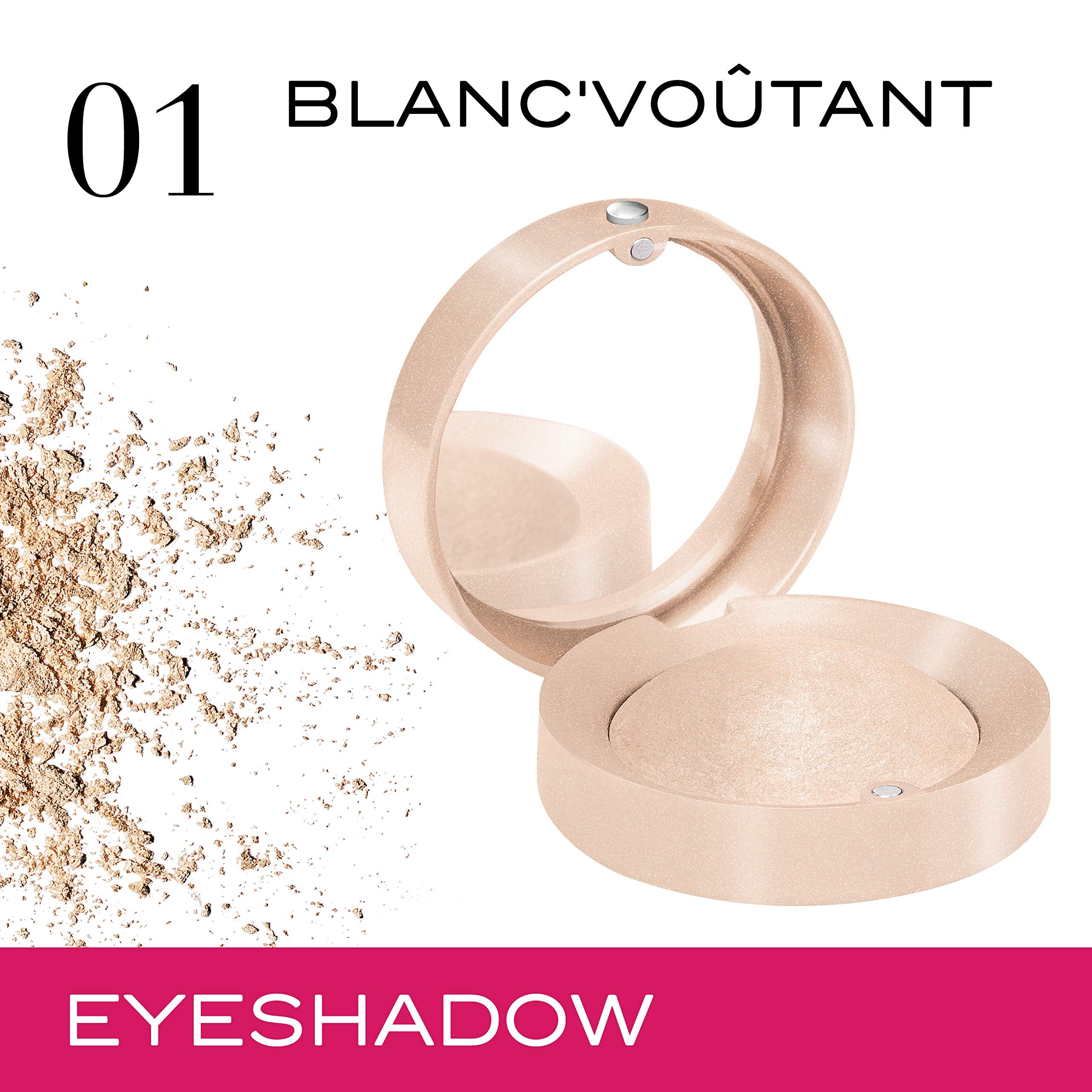 Bourjois Paris Little Round Pot Eyeshadow (01 Blanc Voutant)