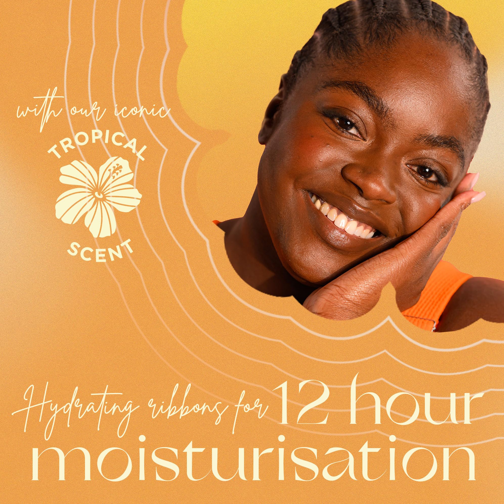 Hawaiian Tropic Hydrating Protection Sunscreen Lotion, Water Resistant SPF 15 UVA + UVB Protection Suncream, 12-Hour Moisturising Sun Lotion with Cocoa and Shea Butter, 180 ml