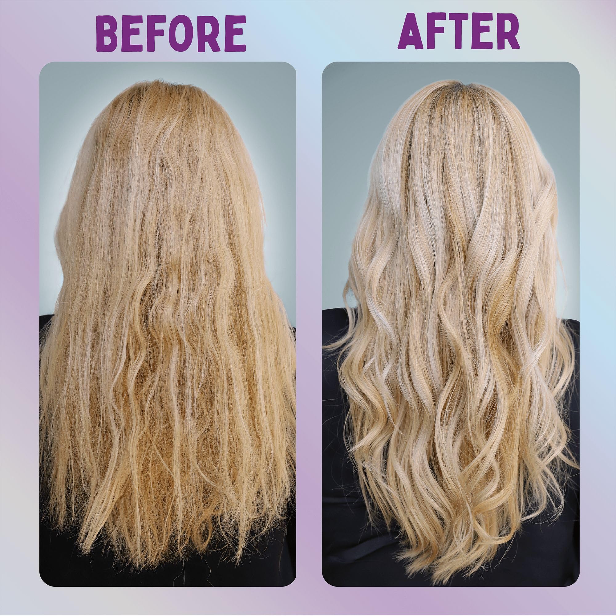 Aussie Blonde Hydration Vegan Purple Shampoo, Conditioner And 3 Minute Miracle Hair Mask Set, Silver Toner, Neutralises Yellow & Brassy Tones for Hydrated Hair.