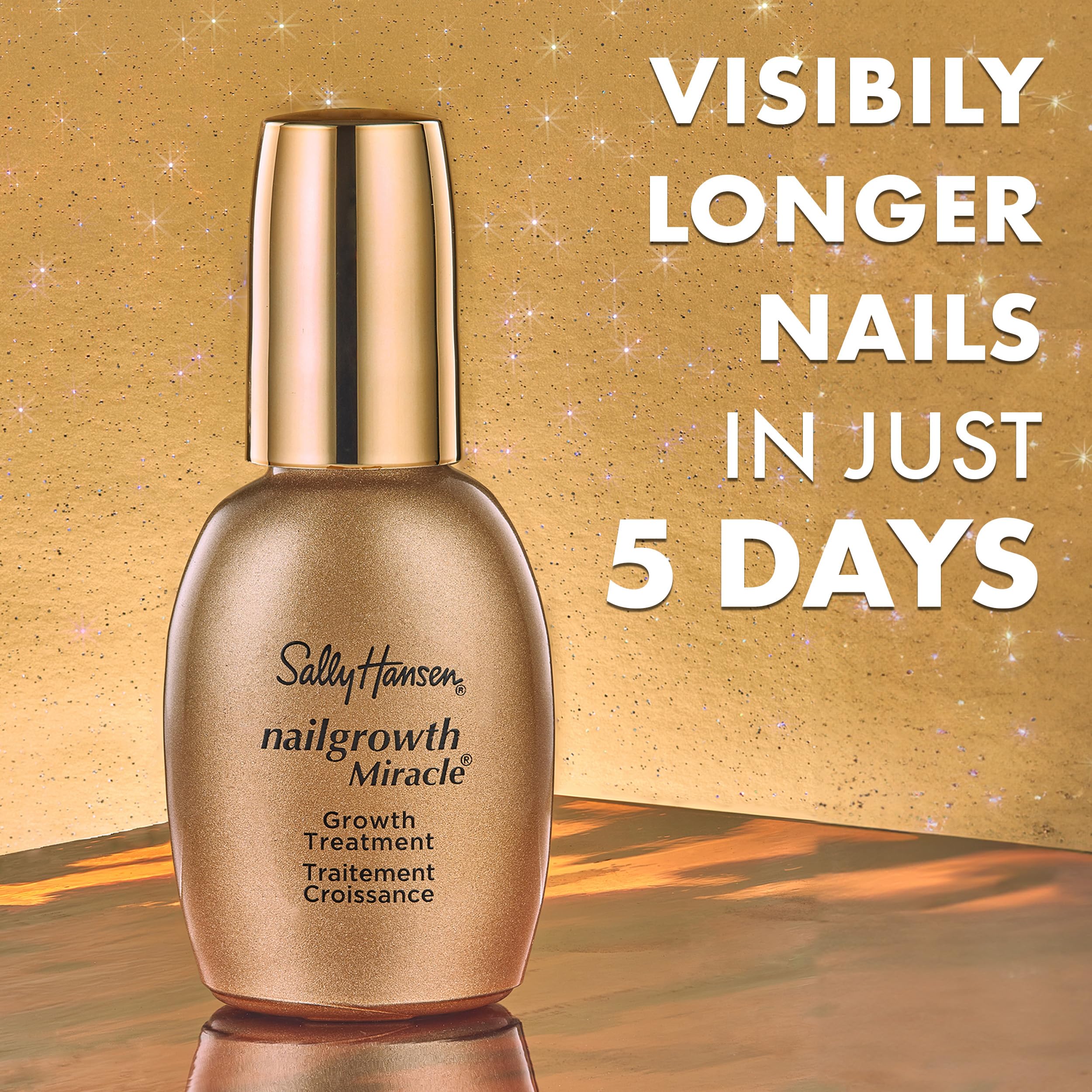 Sally Hans- Nailgrowth Miracle Clear, 0.45 Fl Oz, 0.45 Oz