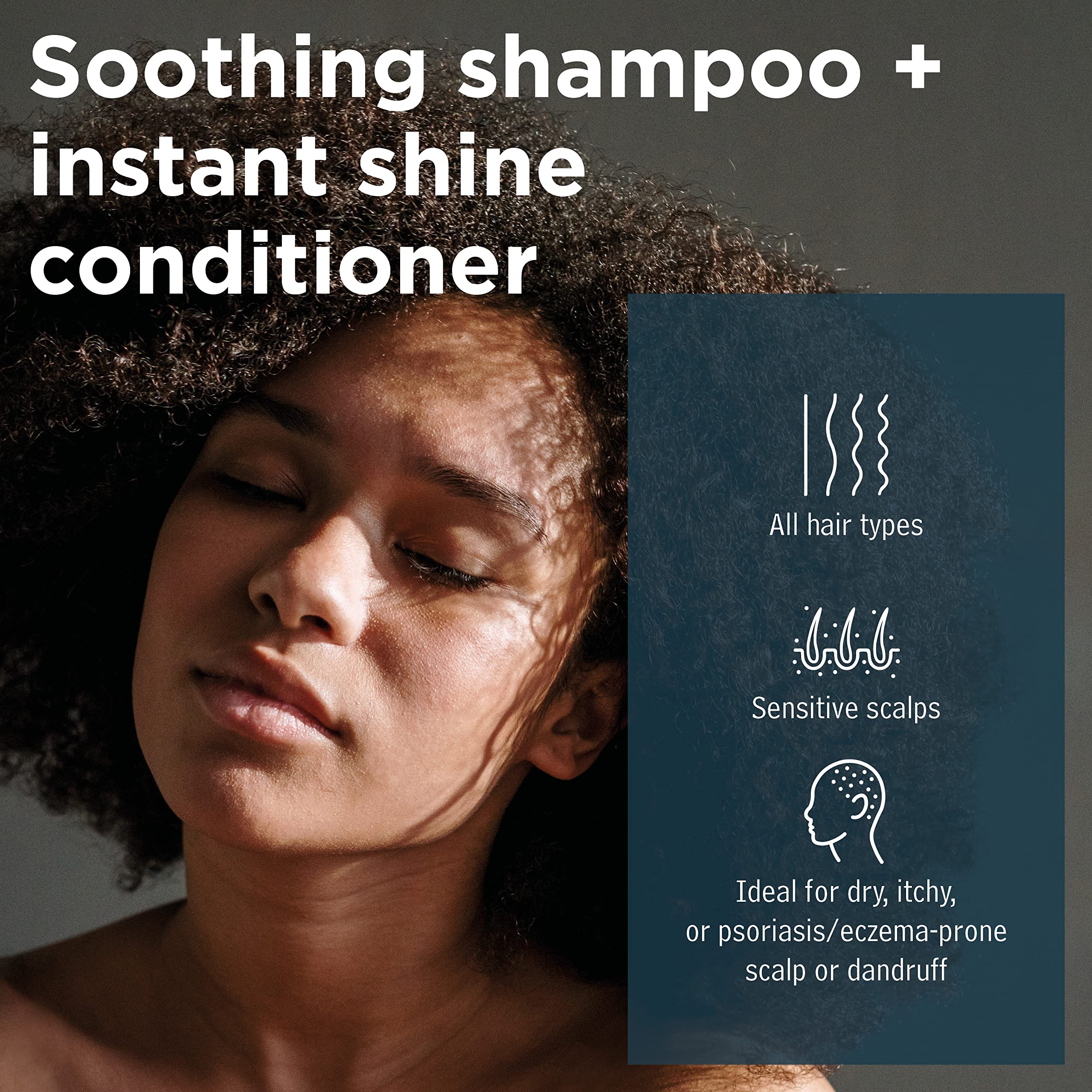 Sea Magik - Seaweed Shampoo and Conditioner Set with Dead Sea Salt and Salicylic Acid to Exfoliate and Cleanse Dry or Sensitive Scalps, Allergen-Free Fragrance, Vegan, Cruelty Free (2 x 300ml)