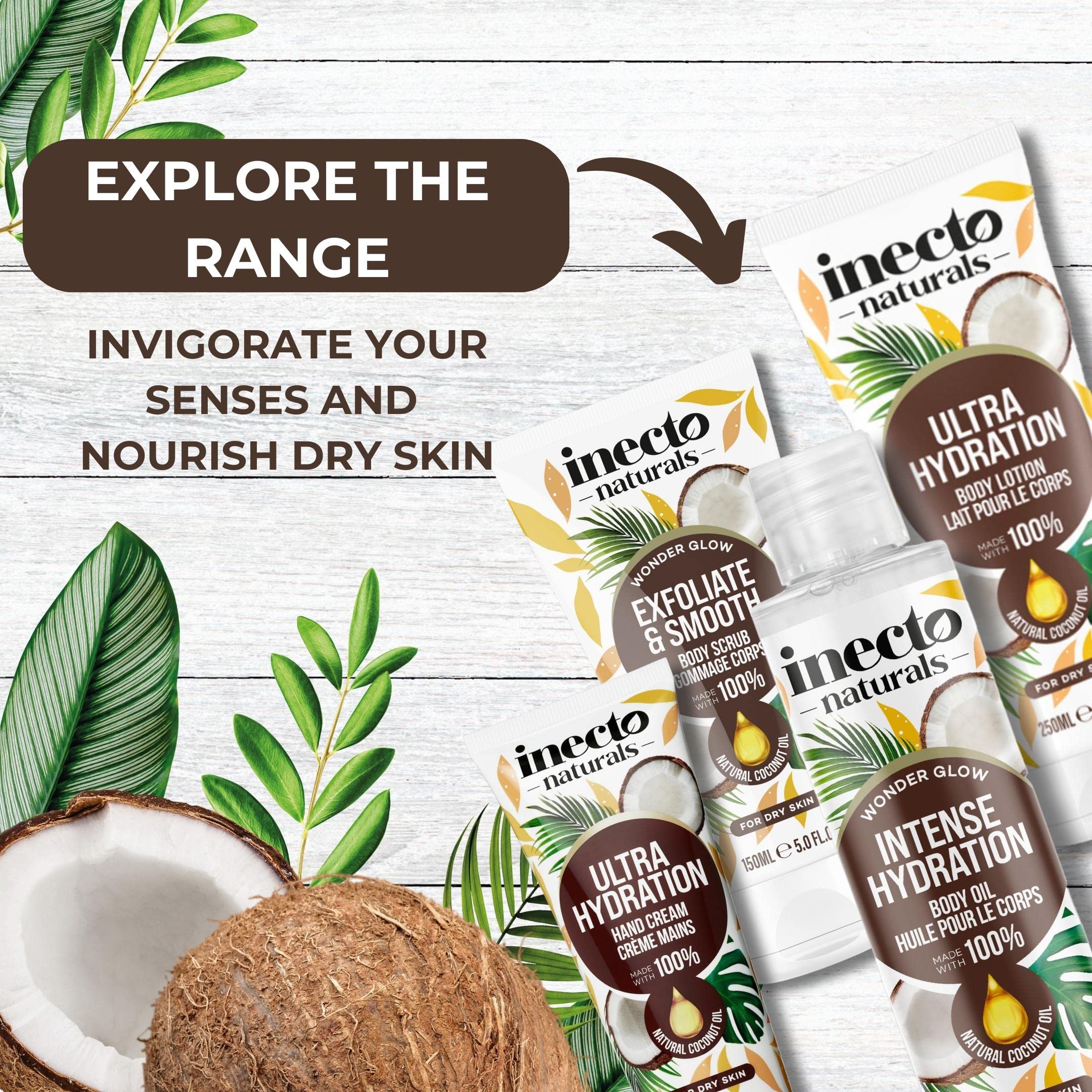 Inecto Naturals - Very Smoothing Coconut Body Oil Spray - 200ml