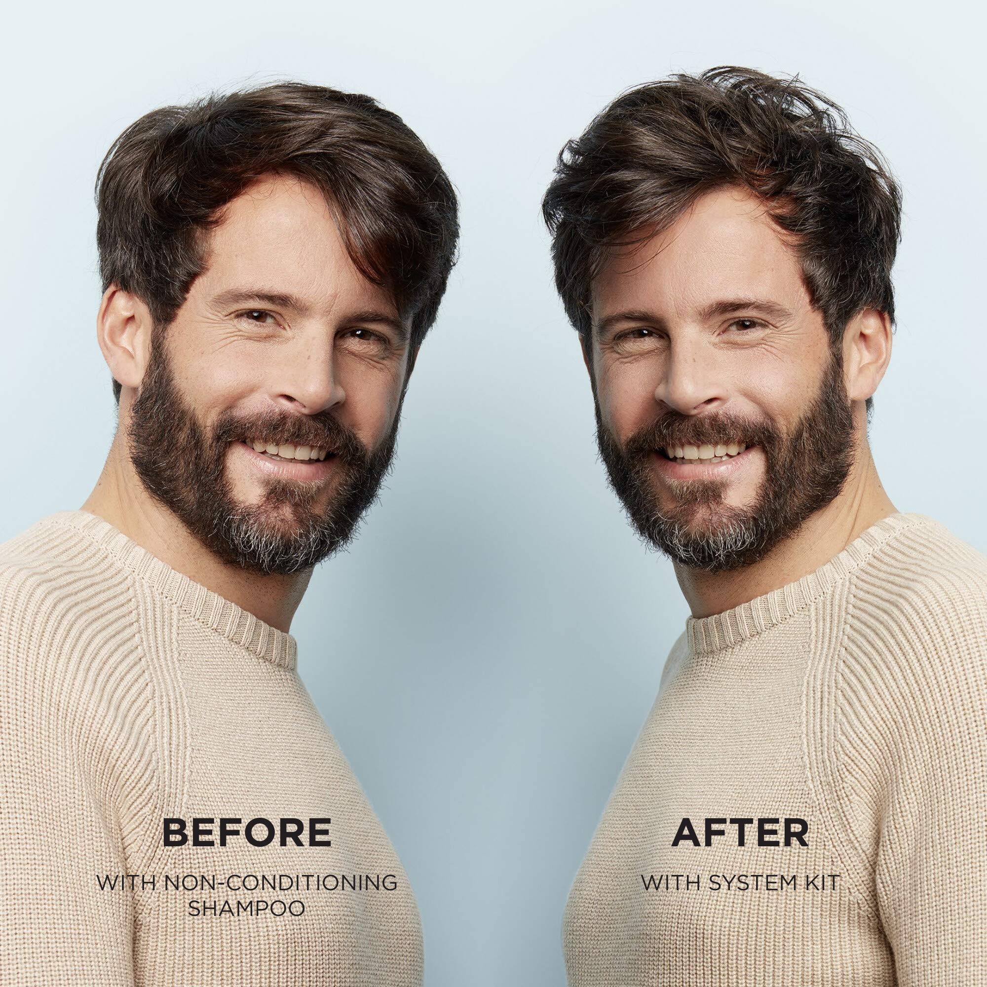 Nioxin 3-Part System, System 2 Natural Hair with Progressed Thinning, Hair Thickening Treatment, Scalp Therapy, Shampoo 1L