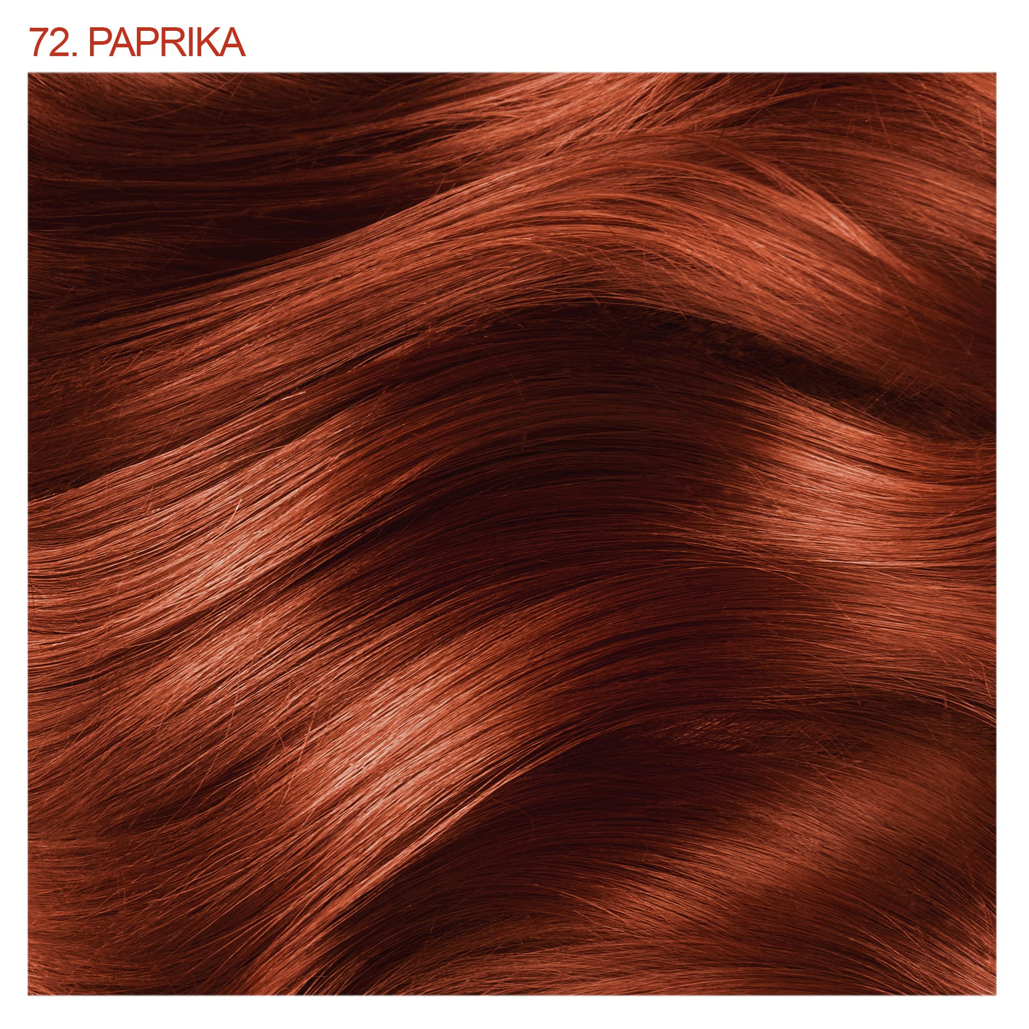 Adore Semi Permanent Hair Color - Vegan and Cruelty-Free Brown Hair Dye - 4 Fl Oz - 072 Paprika (Pack of 1)