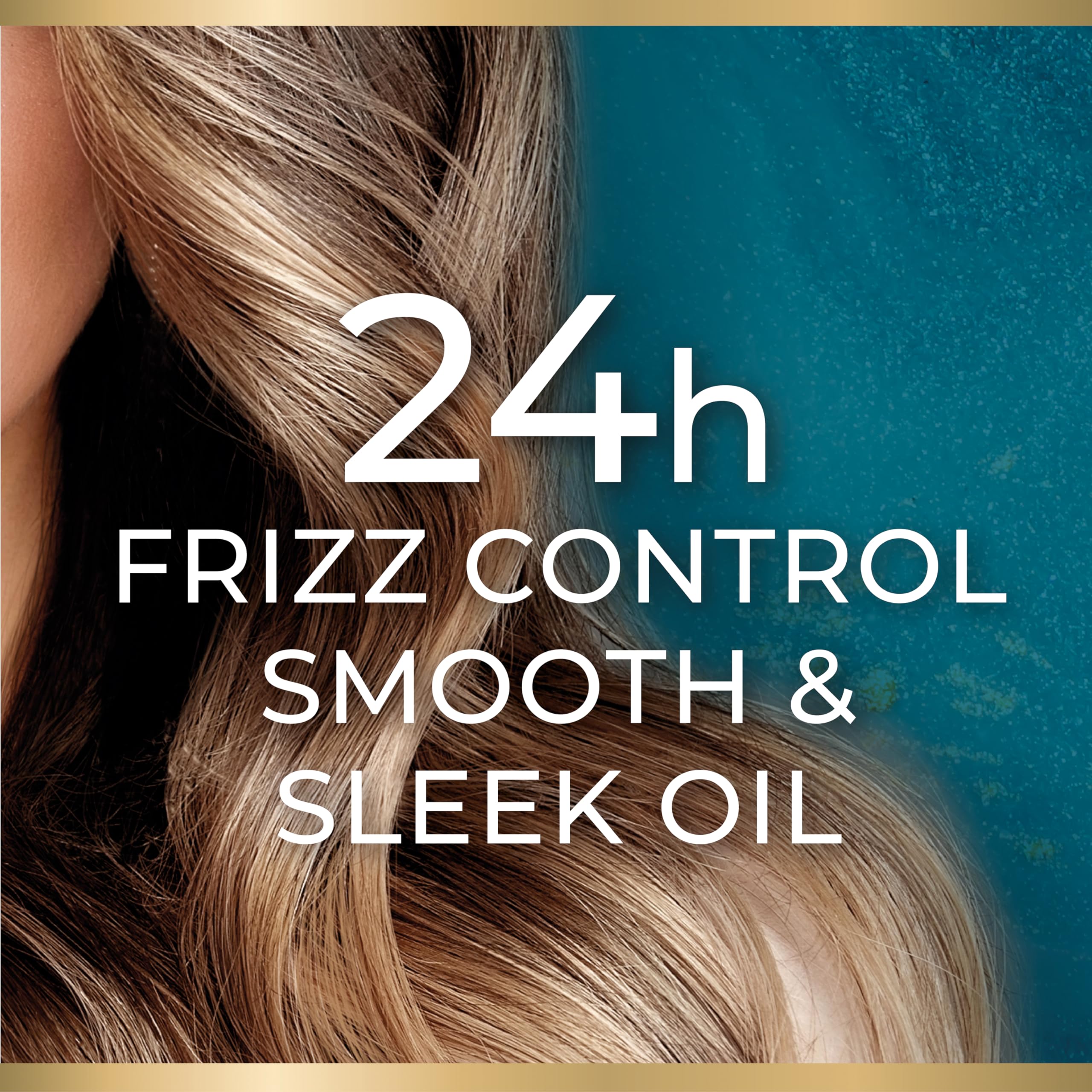 OGX Rescue Fusions 24H Frizz Control Smooth and Sleek Oil, 50 ml