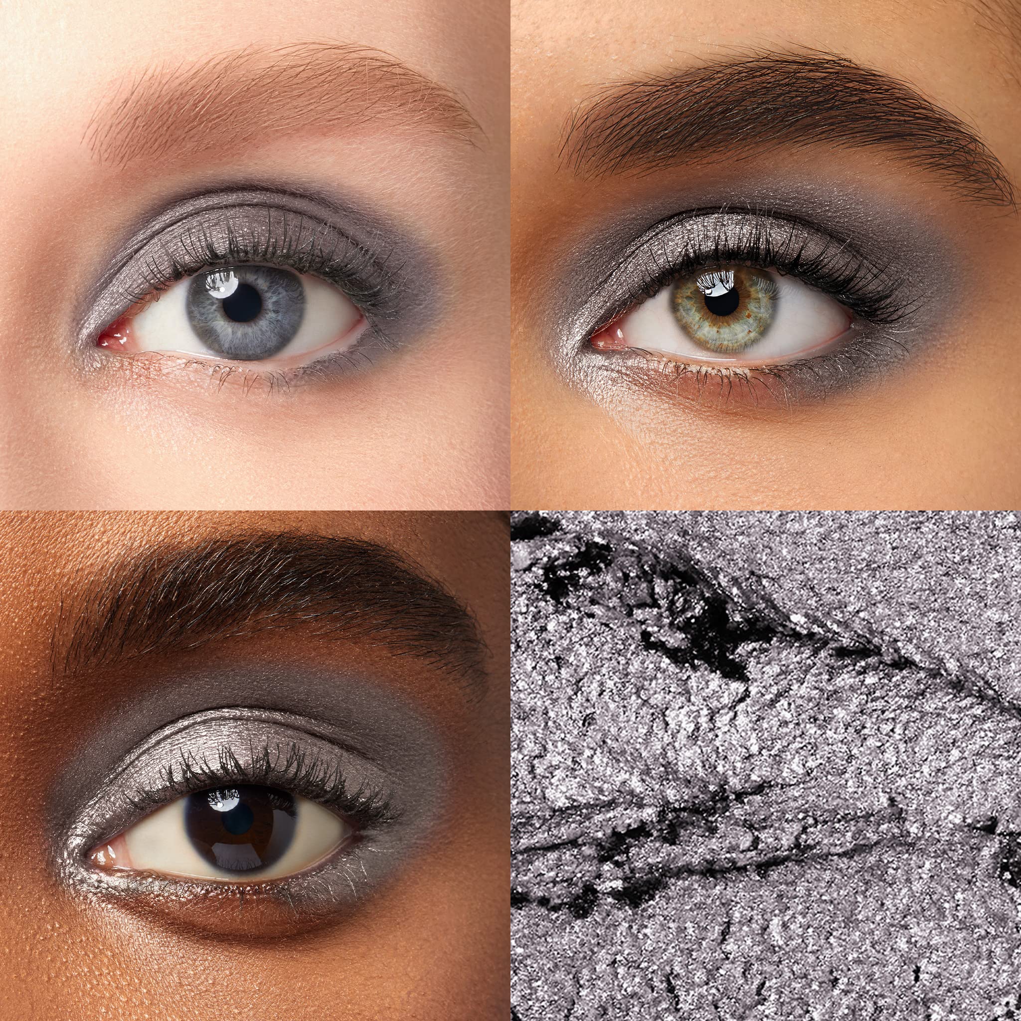 Julep Eyeshadow 101 Crème-to-Powder Eyeshadow Stick (Smoky Grey) Long-Lasting, Waterproof Eye Shadow - Blendable, Crease-Proof Eye Shadow Stick with Built-In Smudger - Shimmer Eyeshadow