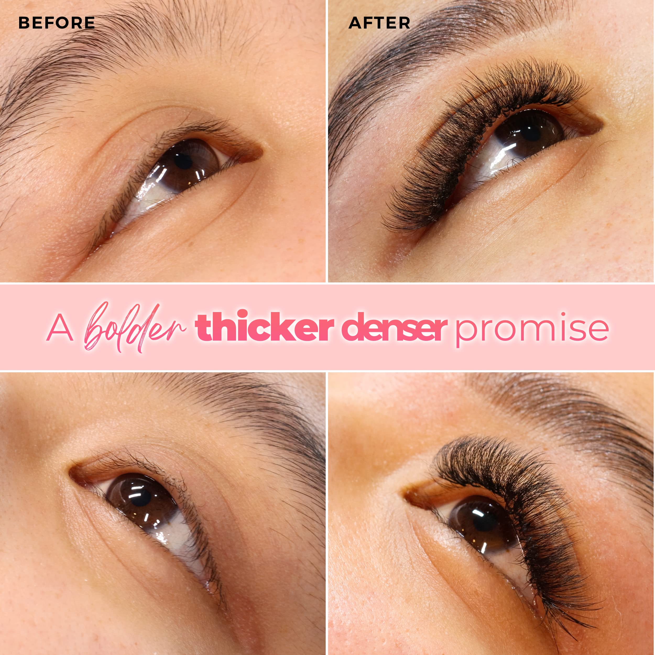 LLBA LashFolio Narrow Promade Fans | Handmade Volume Eyelashes | Multi Selections 5D~10D | C CC D Curl | Thickness 0.03~0.07mm | 8-15mm Length | Long Lasting & Easy Application (5D-0.07 D 8mm-15mm)