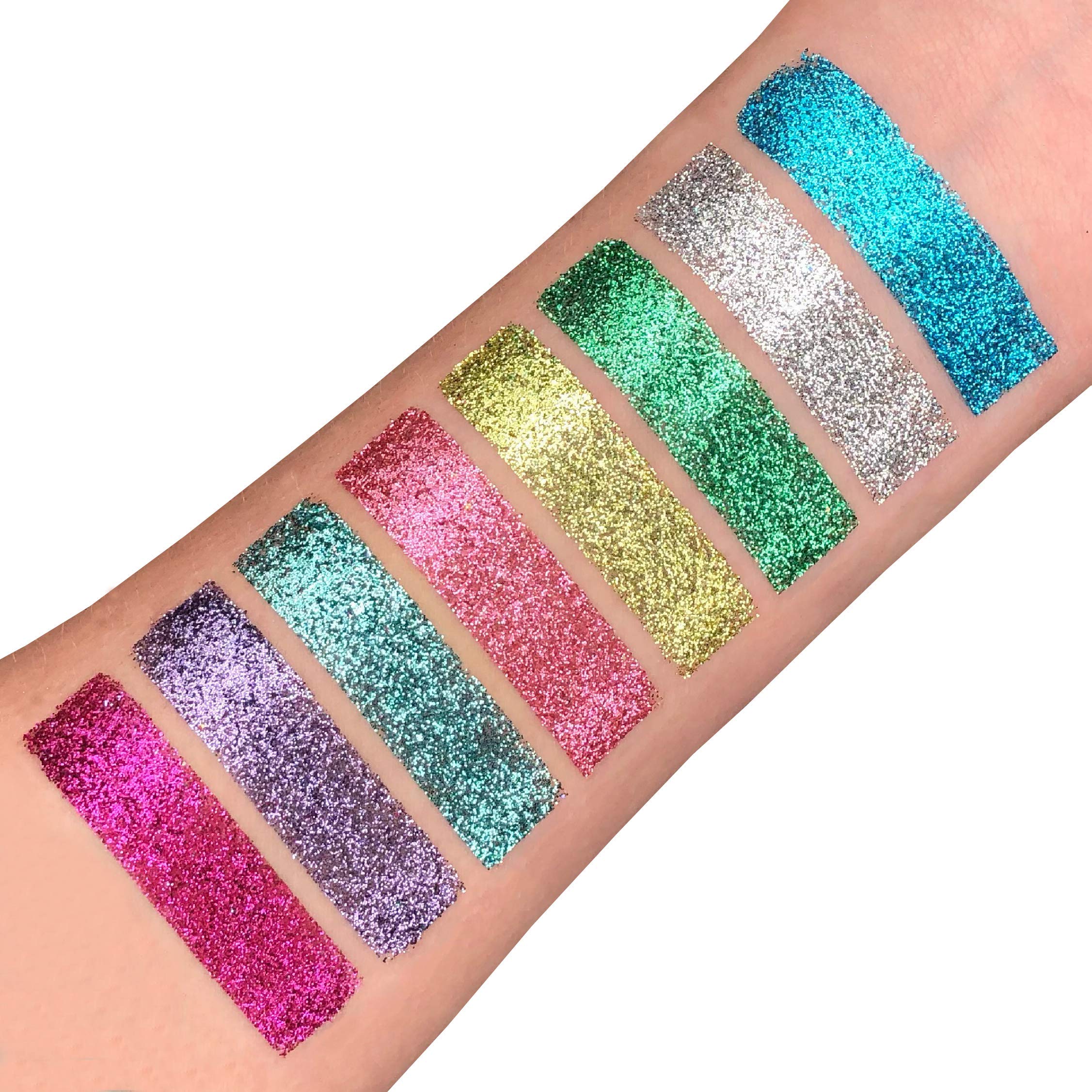 Glitter Fix Gel by Moon Glow - Cosmetic Glitter Adhesive Primer for Face and body. For all glitters including fine, chunky, holographic, iridescent and bio
