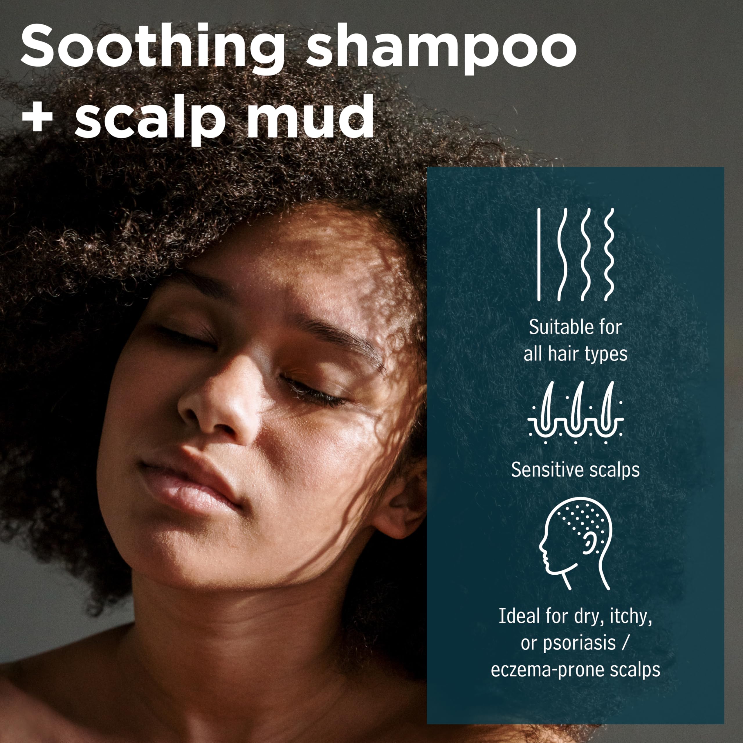Sea Magik - Salicylic Acid Shampoo and Scalp Mask Set for Sensitive and Dry Scalp and Hair, Infused with Strengthening Seaweed, Long Lasting Hydration, Vegan, Cruelty Free (300ml + 150ml)