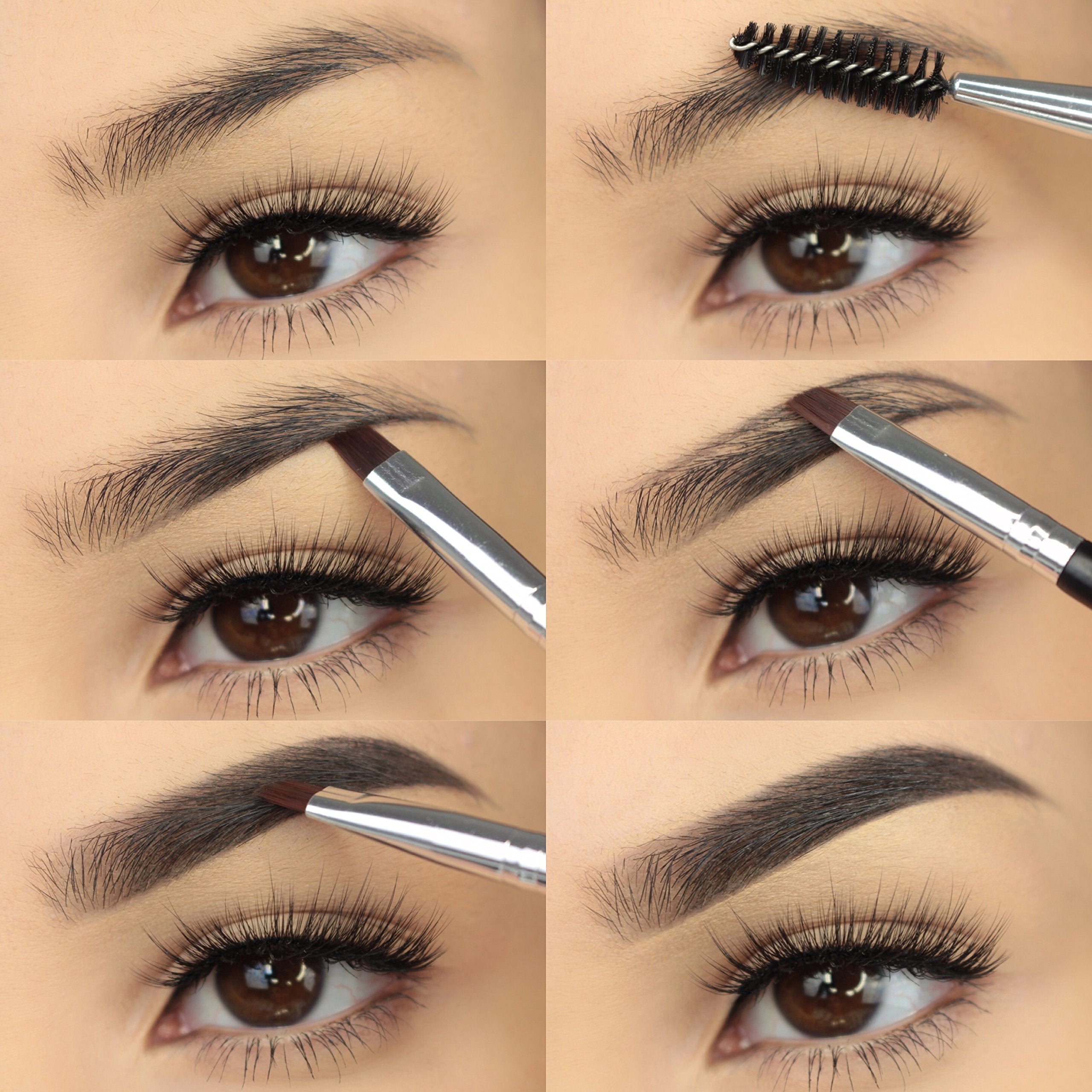 Duo Eyebrow Brush and Spoolie by Studio 5 Cosmetics.
