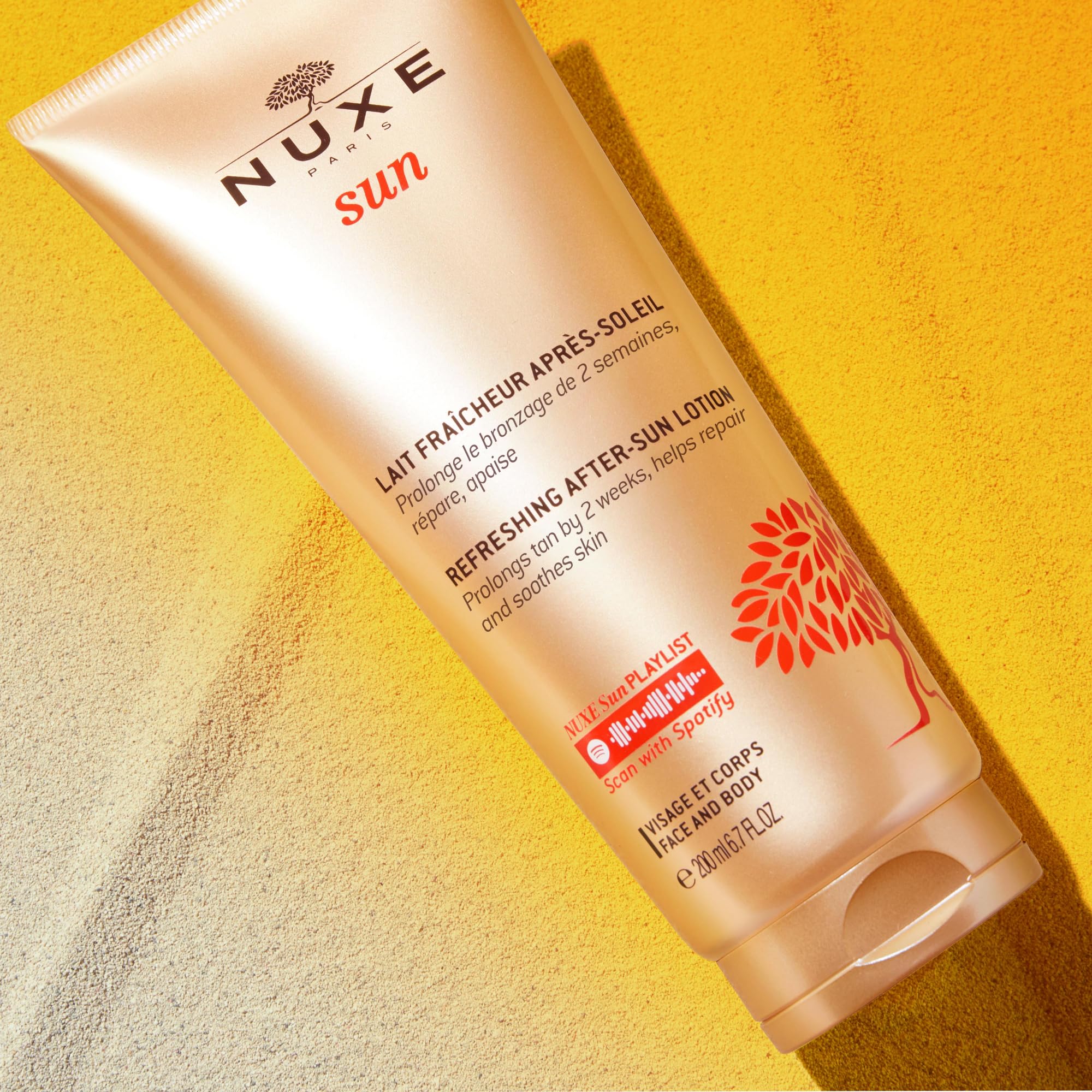 NUXE SUN Lait Fraîcheur Après-Soleil Visage et Corps (200 ml)