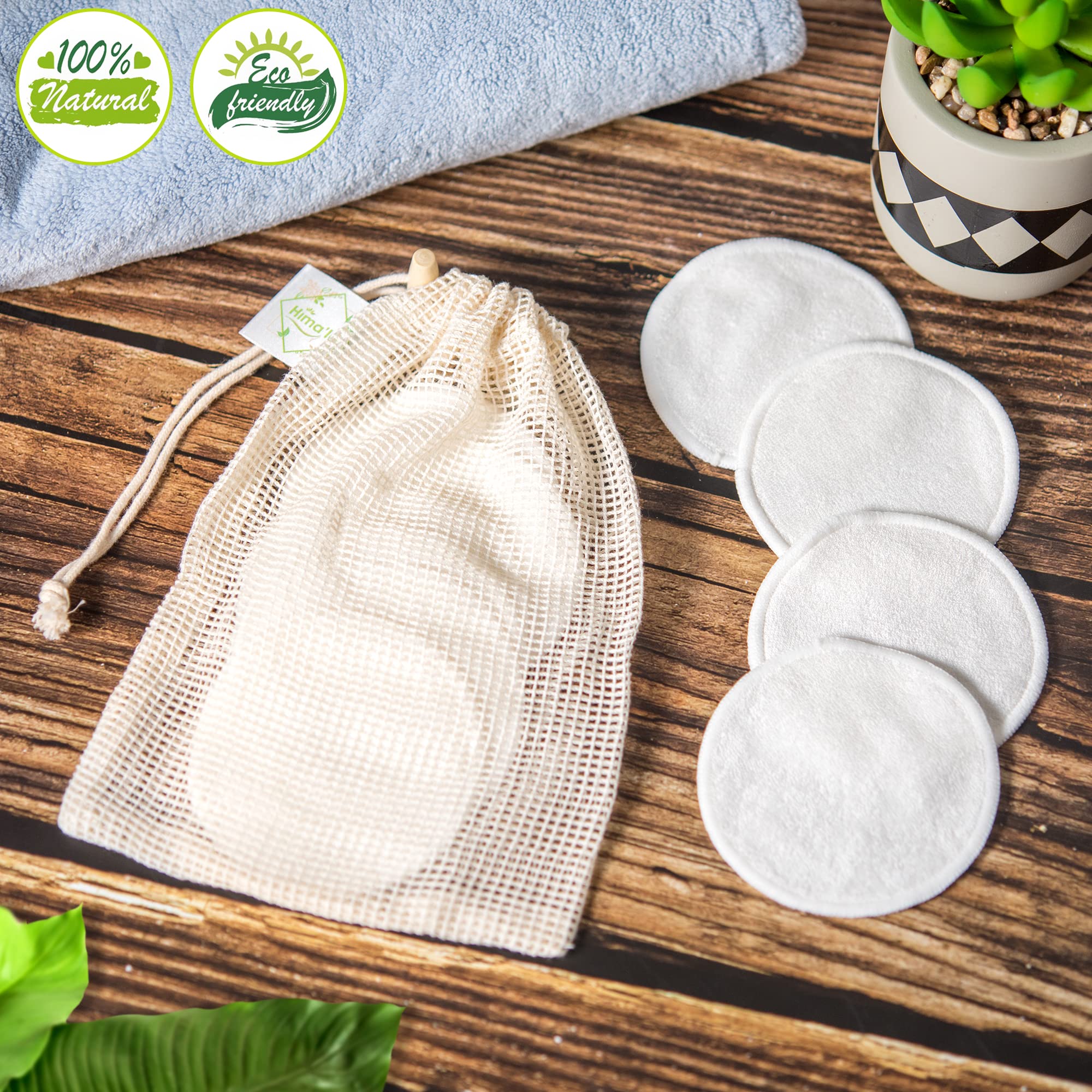 Hima'la Reusable Makeup Remover Pads