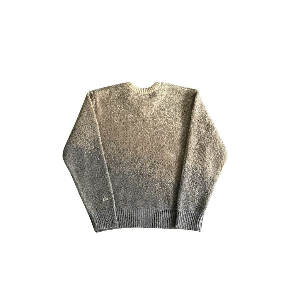 C Star Gradient Mohair Knit Sweater