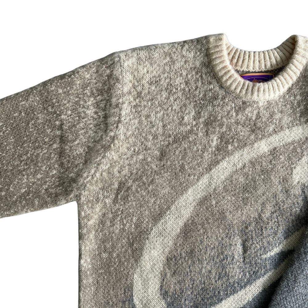 C Star Gradient Mohair Knit Sweater