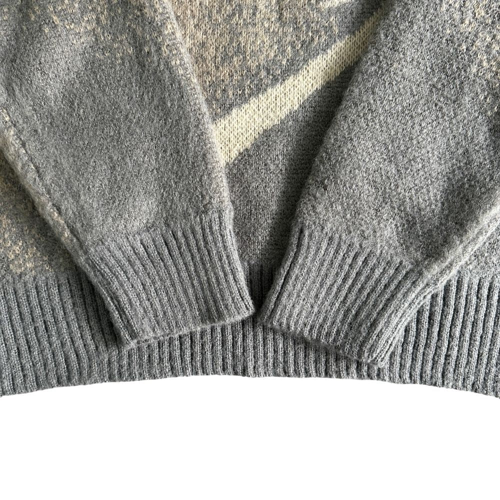 C Star Gradient Mohair Knit Sweater