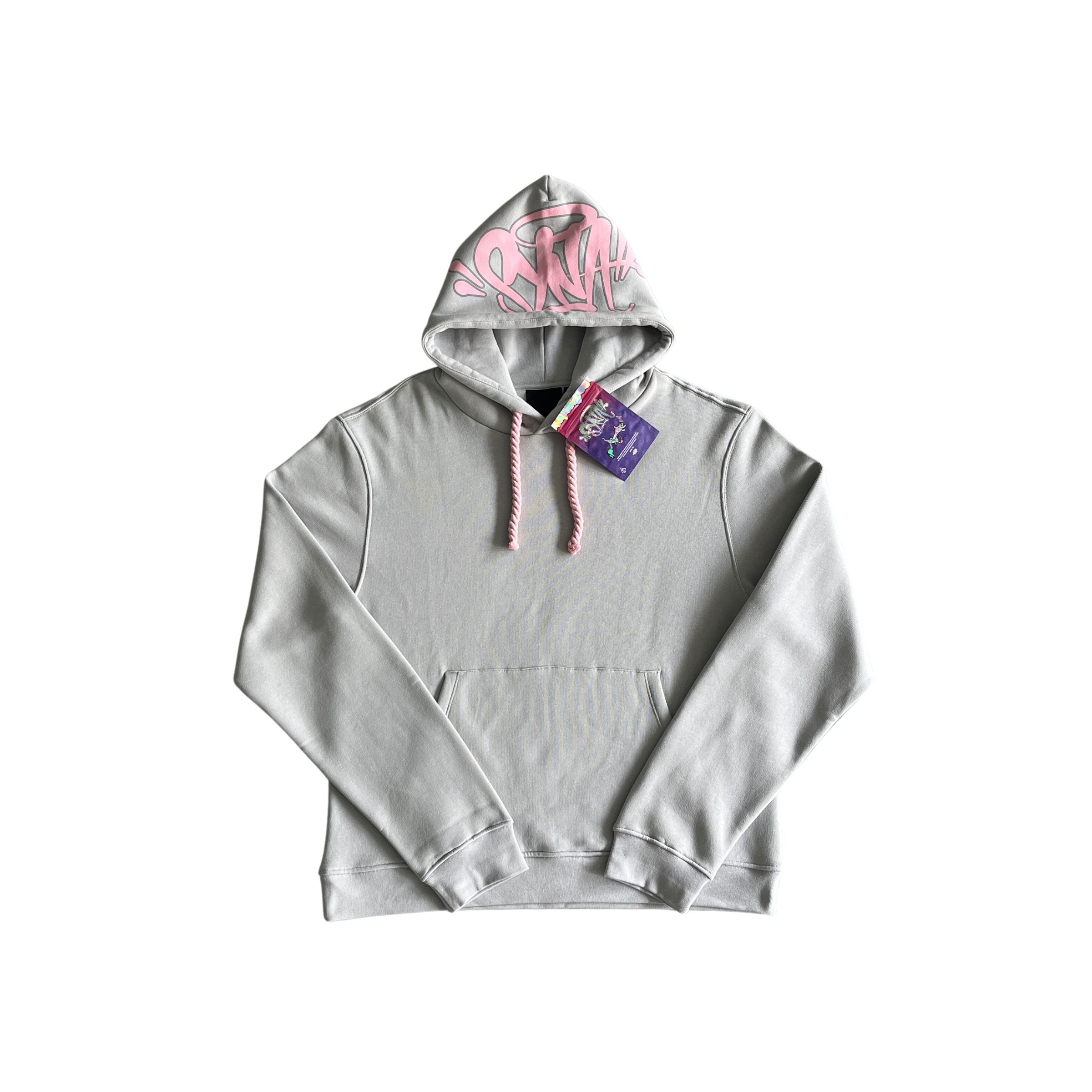 Logo Tracksuit Grey/Pink