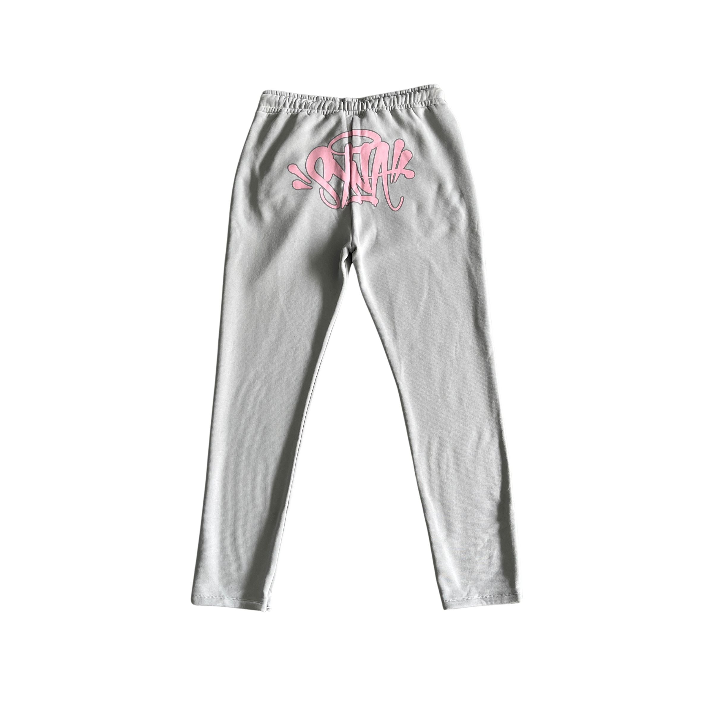 Logo Tracksuit Grey/Pink