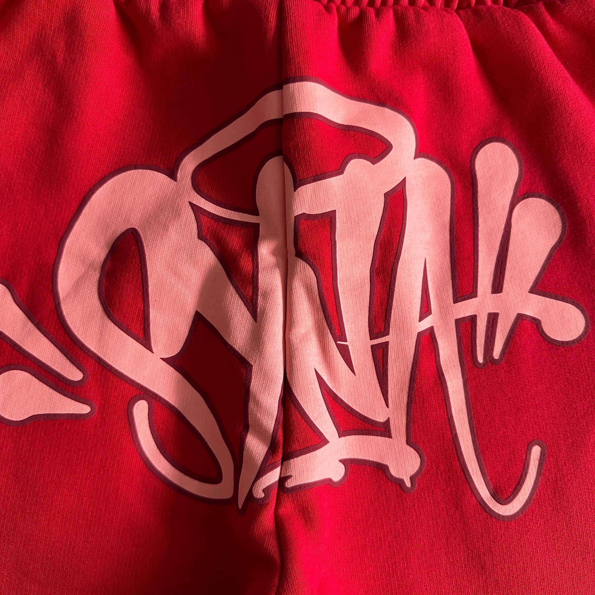 Logo Tracksuit Red