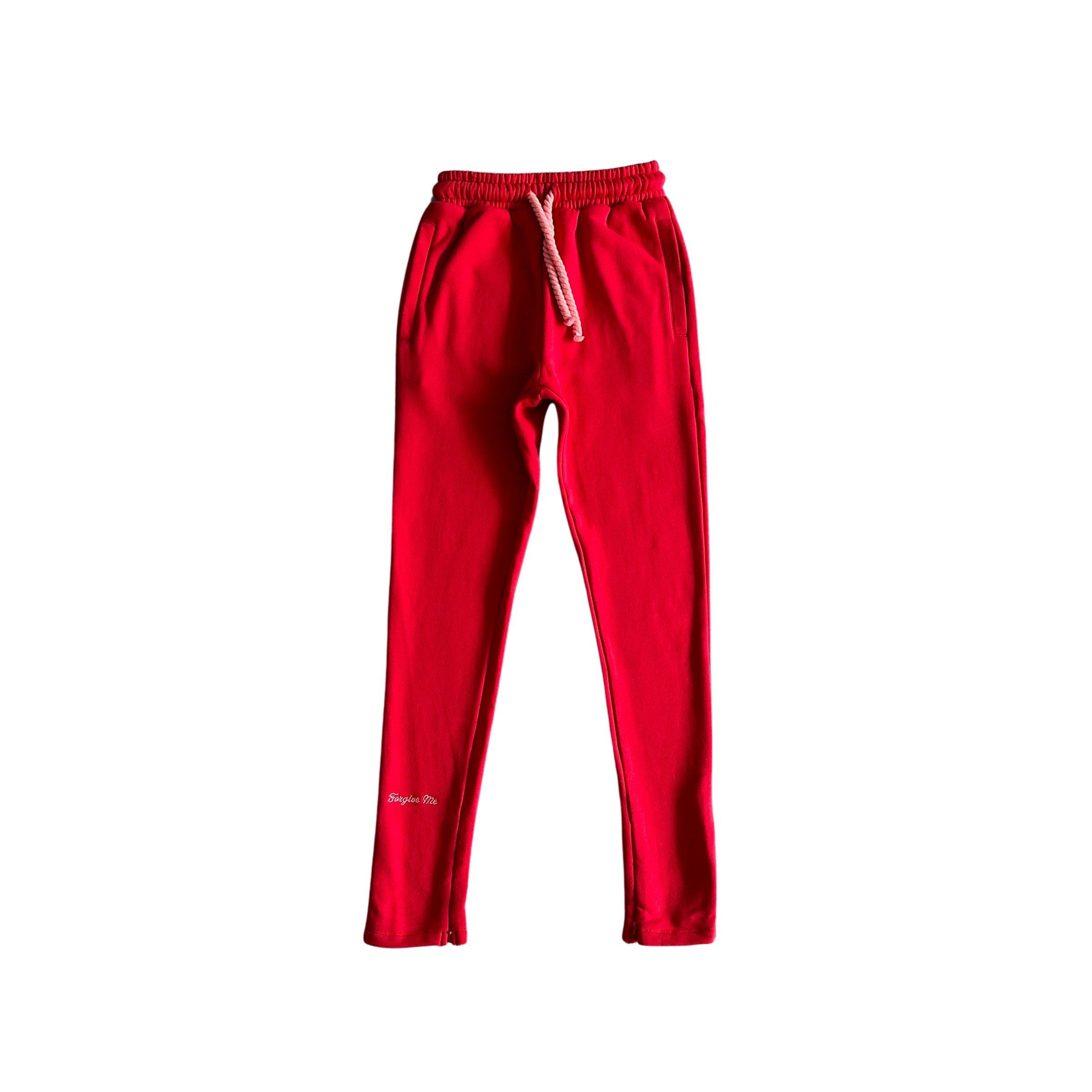 Logo Tracksuit Red