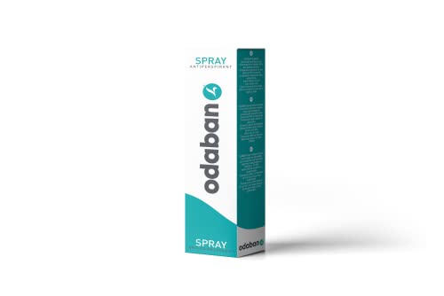 Odaban Antiperspirant Spray, Clinical Strength Aluminium Chloride Strong Antiperspirant Hyperhidrosis Treatment for Excessive Sweating, Fragrance-free