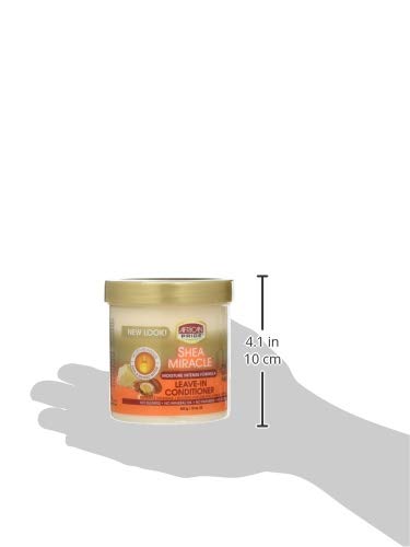African Pride Shea Butter Miracle Leave-in Conditioner, 15 Ounce