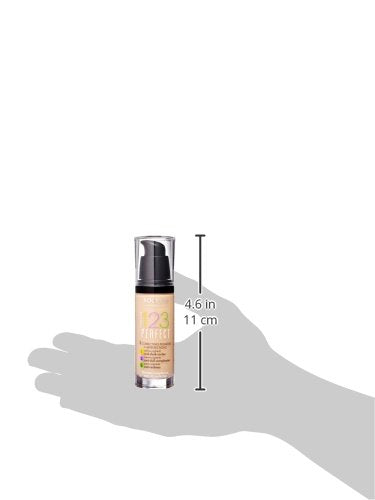 Bourjois Fond de Teint 123 Perfect Foundation for Women, # 51 Vanille Clair, 1 Ounce
