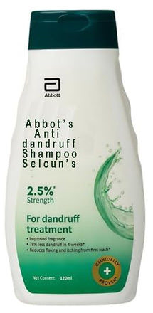 Selcun"s Anti Dandruff Shampoo for Men and Women, Clears Away Dandruff Flakes, Relieves From Excessive Oil, Relieves From Dandruff Related Itching - 120gram