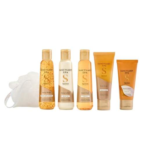 Sanctuary Spa Signature Pamper Parcel Gift Set, Vegan, Gift For Women, Birthday Gift, Womens Gift Sets, Self Care Gift