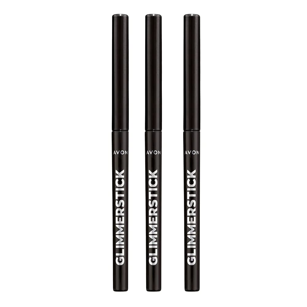 3 x Avon Glimmerstick Eyeliner - Various Shades (Saturn Grey)