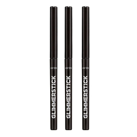 3 x Avon Glimmerstick Eyeliner - Various Shades (Saturn Grey)