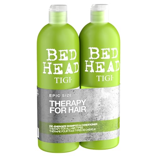 TIGI Bed Head Urban Antidotes Re-Energize Shampoo 25.36 oz (Pack of 2)