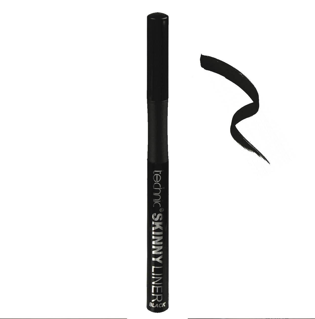 Technic Skinny Felt Tip Liquid Eyeliner Pen- Black by Technic
