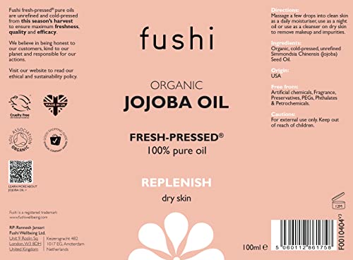 Jojoba Oil Organic 100ml