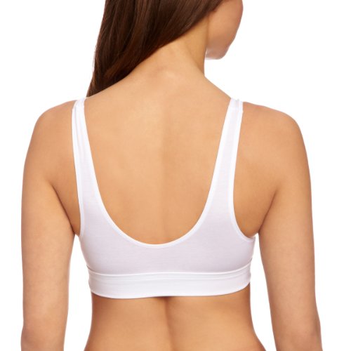 Sloggi Double Comfort Cotton Rich Non Wired Bra 10022574 White 40