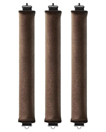 Overnight Heatless Rods Curls Blowout - 4 Pcs Hair Curlers to Sleep In, Velvet Hair Rollers with Satin Hair Scarf