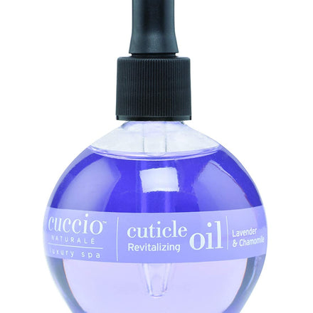 Cuccio Naturale Cuticle Revitalizing Oil - Lavender & Chamomile - Moisturizes, Strengthens Nails - 2.5 oz