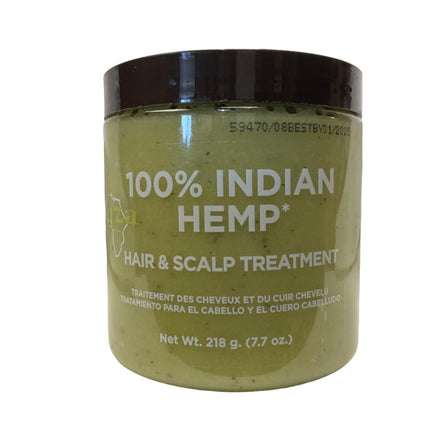 Kuza Indian Hemp with Chebe Hair & Scalp Treatment - for Healthy Hair Retention - 7.7 oz