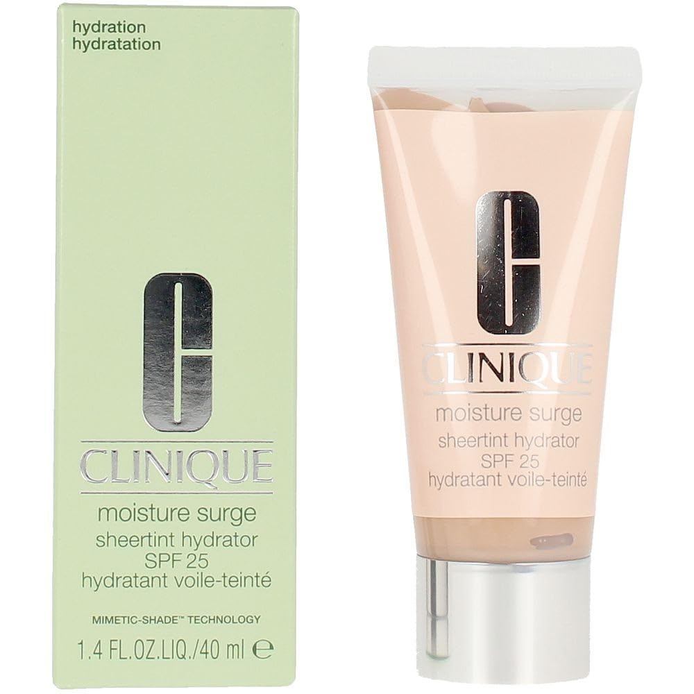 Moisture Surge Sheertint Hydrator SPF25 by Clinique Universal Shade 3 Light Medium 40ml