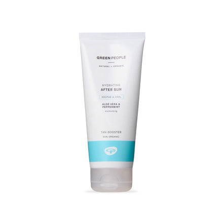 Green People Hydrating After Sun - Natural & Organic - With Aloe Vera & Mint - Vegan & Cruelty Free, 200ml