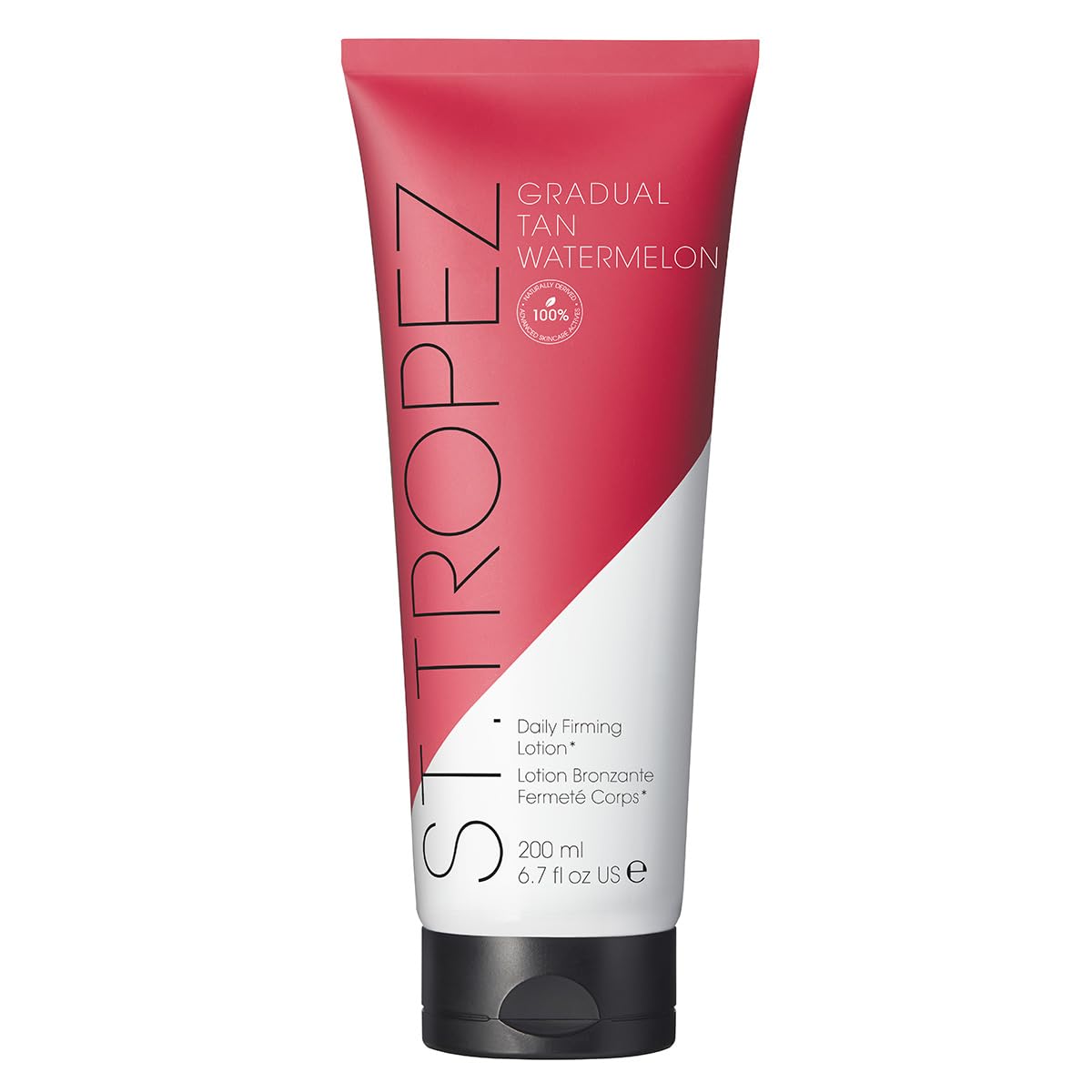 St.Tropez Gradual Tan Watermelon, Daily Firming Lotion, Hydrating Self Tan Moisturiser, 5 Skincare Benefits, Vegan, Natural & Cruelty Free, 200 ml