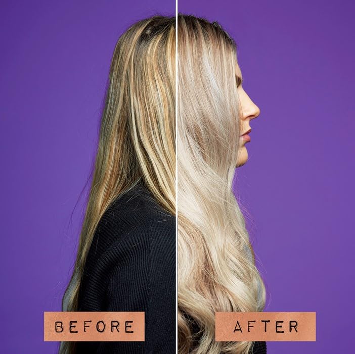 HATOLDLIY Fudge Clean Blonde Violet-Toning Shampoo 8.4 oz, Black, (100104033)
