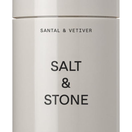 SALT & STONE Natural Deodorant - Santal | Extra Strength Natural Deodorant for Women & Men | Aluminum Free with Probiotics, Seaweed Extracts & Shea Butter (2.6 oz)
