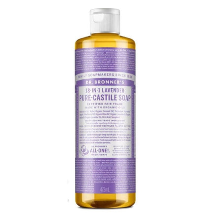 Dr. Bronner's, Organic PureCastile Liquid Soap, Lavender, 475 ml