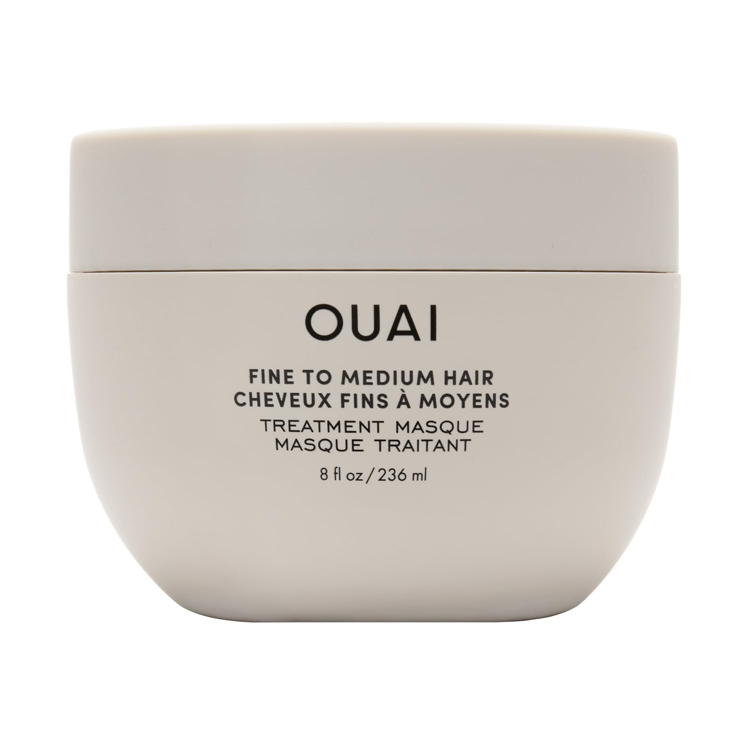 OUAI Fine to Medium Hair Treatment Masque - Hair Mask for Hair Repair, Hydration and Shine - With Shea Butter, Keratin and Panthenol - Paraben, Phthalate and Sulfate Free Hair Care - 236ml