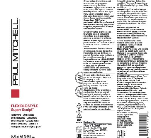 Paul Mitchell Super Sculpt 500ml