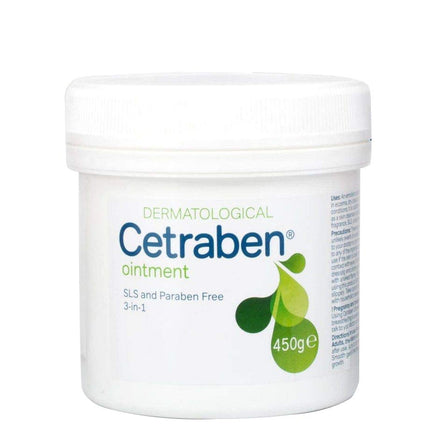 CETRABEN OINTMENT LIGHT LIQUID PARAFFIN. WHITE SOFT PARAFFIN 450G (PACK OF 1)
