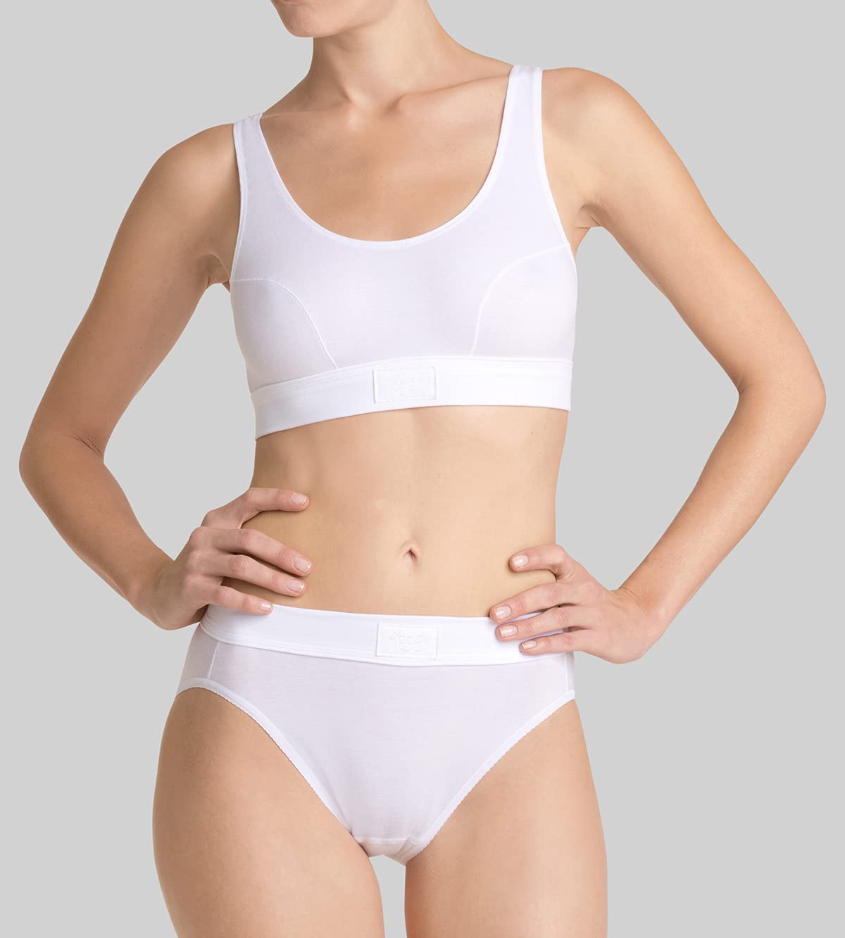 Sloggi Double Comfort Cotton Rich Non Wired Bra 10022574 White 40